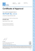 ISO 50001:2011 - Certificate of Approval